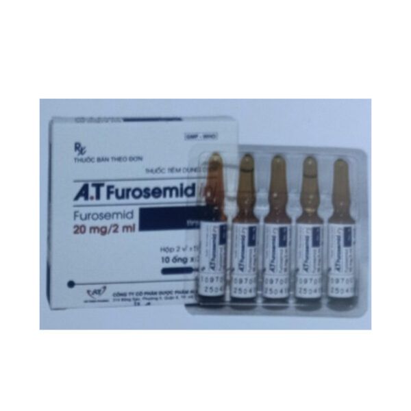 A.T Furosemid hộp 10 ống