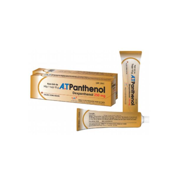 AT Panthenol Tuýp 15g - Phòng Và Điều Trị Da Khô, Nứt Nẻ 