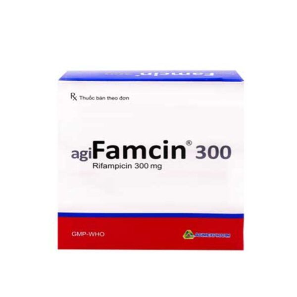 Agifamcin 300 Hộp 100 Viên - Điều Trị Bệnh Lao