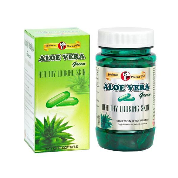 Aloe Vera Green Chai 60 Viên