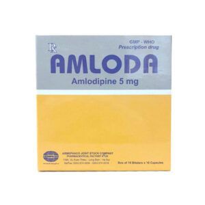Amloda hộp 100 viên - Điều trị tăng huyết áp