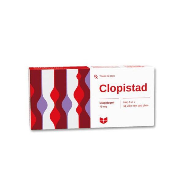 Clopidsad hộp 30 viên