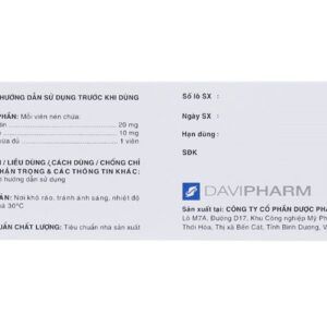 Nasrix hộp 60 viên