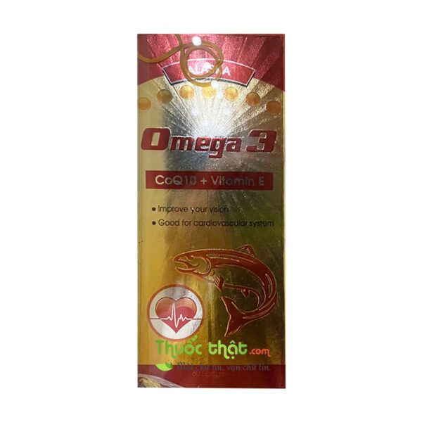 Omega 3 CoQ10 Hộp 100 viên - Tăng Cường Thị Lực Cho Mắt