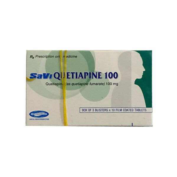 Quetiapine 100 hộp 30 viên