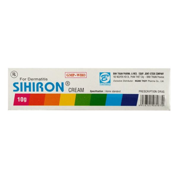 Sihiron Tuýp 10g - Điều Trị Viêm Da