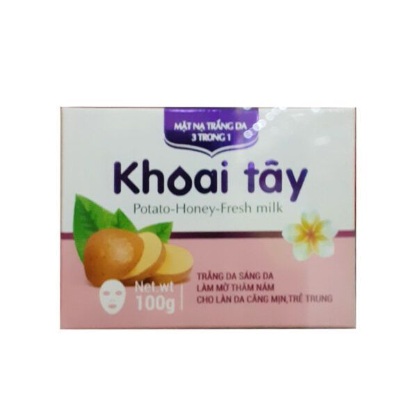 Mặt Nạ Trắng Da 3 Trong 1 Khoai Tây