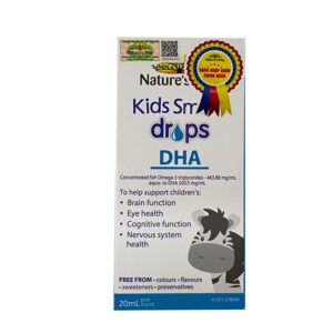Kid Smart Drop DHA - Hộp 20ml - Hỗ trợ phát triển não bộ