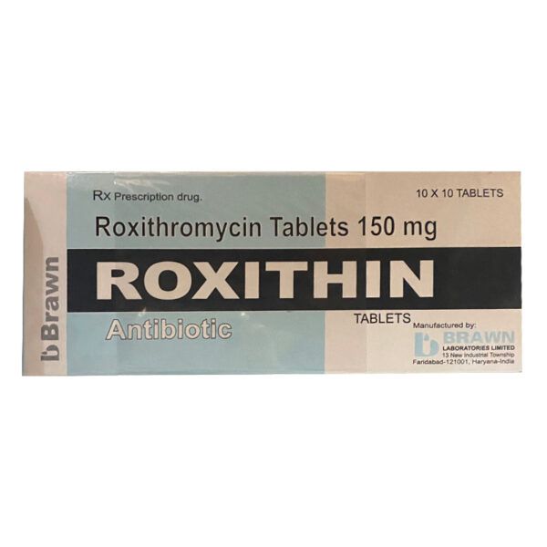 Roxithin hộp 100 viên