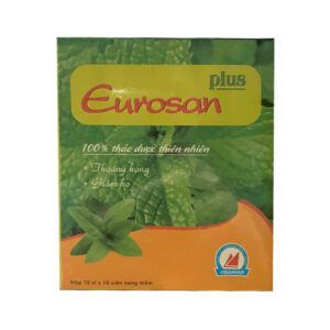 Eurosan plus hộp 100 viên - Bổ phế, giảm ho