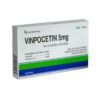 Vinpocetin 5mg Hộp 50 Viên - Giảm Dấu Hiệu Rối Loạn Mạch Não