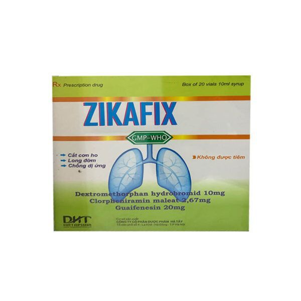 Zikafix hộp 20 ống