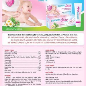 Benmax Care Tuýp 20g