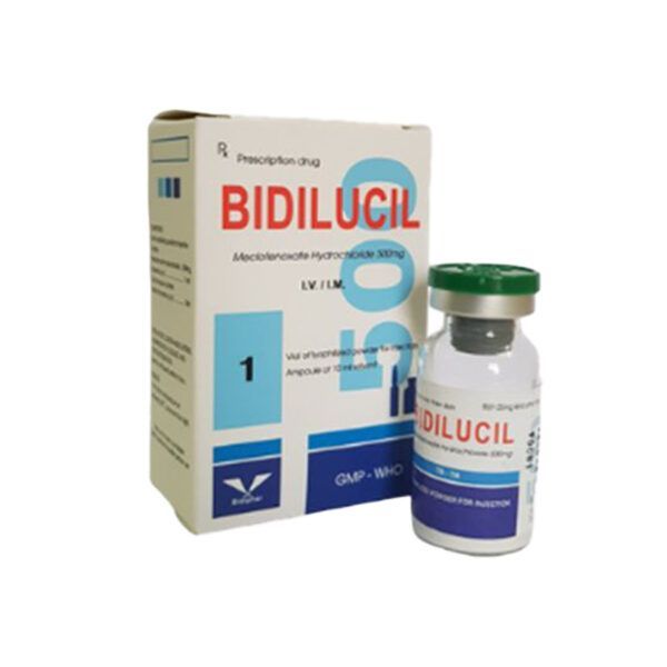 Bidilucil 500 Hộp 1 Lọ + 1 Ống