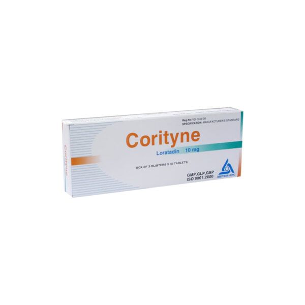 Corityne Hộp 30 Viên