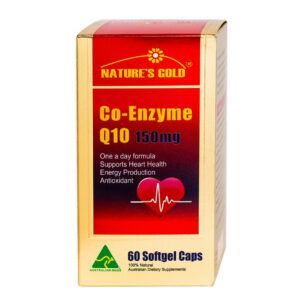 Co Enzyme Q10 Lọ 60 Viên - Tăng Cường Sức Khỏe Tim Mạch