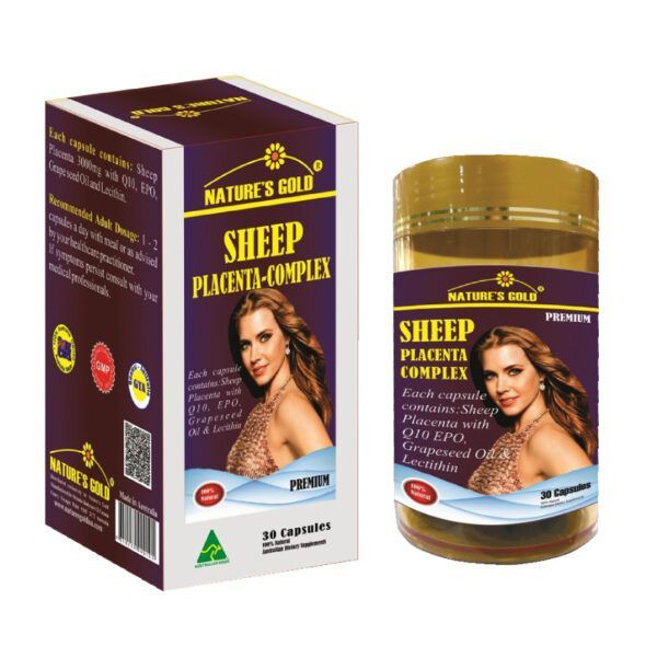 Sheep Placenta Complex Hộp 30 Viên - Trắng Da Hiệu Quả