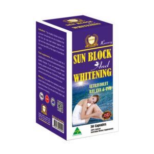 Nature's Gold Sun Block Lọ 30 Viên - Trắng Da, Chống Oxy Hóa