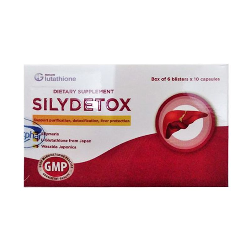 Silydetox Hộp 60 Viên - Tăng Cường Chức Năng Gan