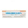 Sovalimus 003 - Tuýp 10g - Điều trị ngắn hạn và dài hạn chàm thể tạng