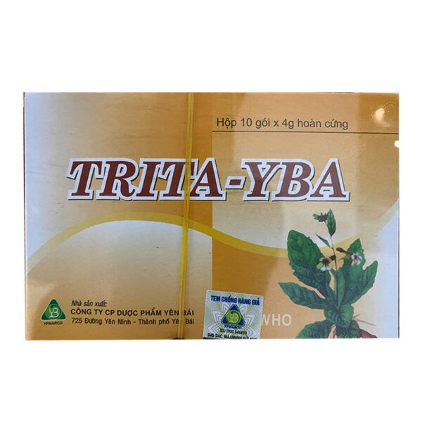 Trita YBA Hộp 10 gói - Thuốc trị táo bón, trĩ nội, trĩ ngoại