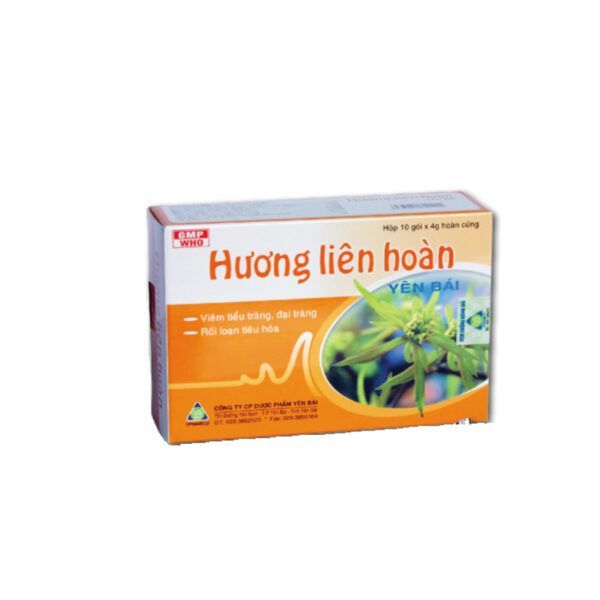 Hương Liên Hoàn Hộp 10 gói- Hỗ trợ điều trị bệnh đại tràng