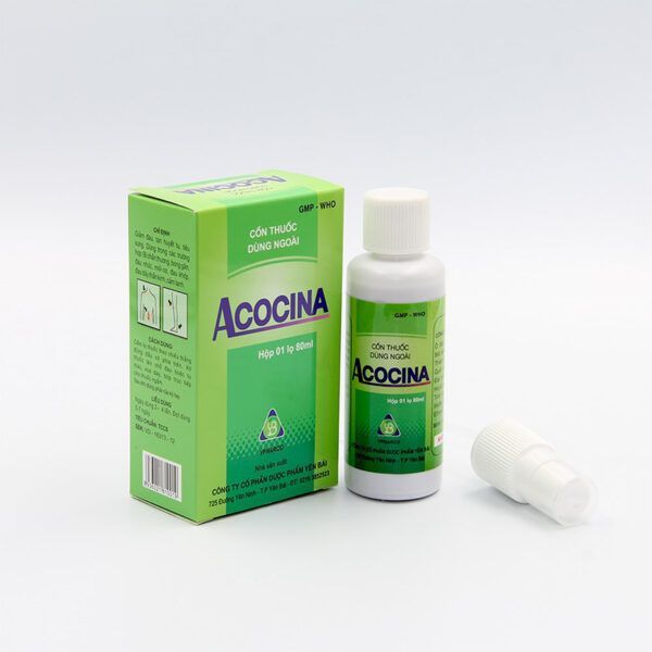 Acocina Lọ 30ml - Giảm đau, Tan huyết tụ, Tiêu sưng