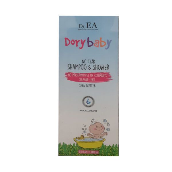 Dory Baby Chai 200ml - Sữa tắm gội toàn thân cho bé và mẹ