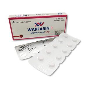 Warfarin 1 Hộp 30 Viên
