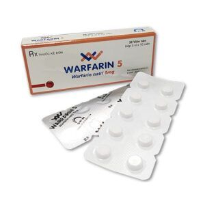 Warfarin 5 Hộp 30 Viên