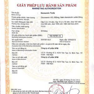 Neosamin Forte Hộp 30 Viên