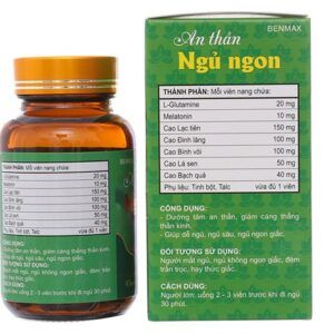 An Thần Ngủ Ngon Lọ 30 Viên