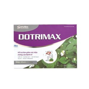 DOTRIMAX Hộp 30 Viên - Hỗ Trợ Bệnh Trĩ Nhuận Tràng