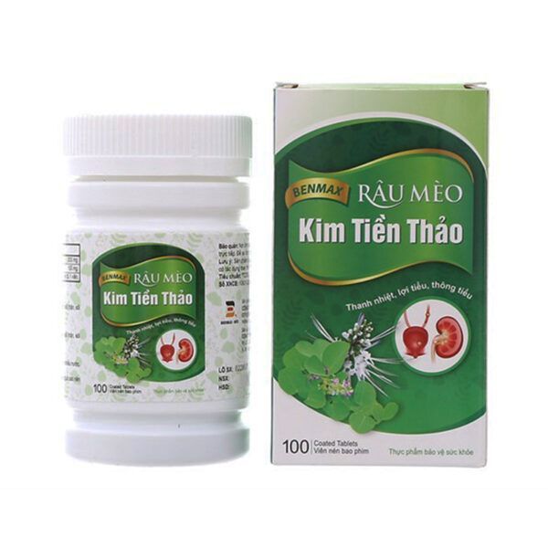 Râu Mèo Benmax Hộp 100 Viên