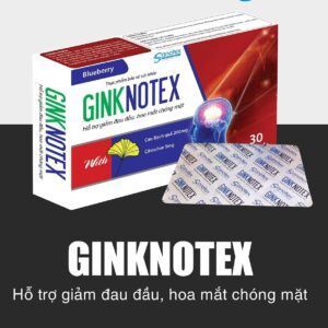 Ginknotex - Cải Thiện Rối Loạn Tiền Đình