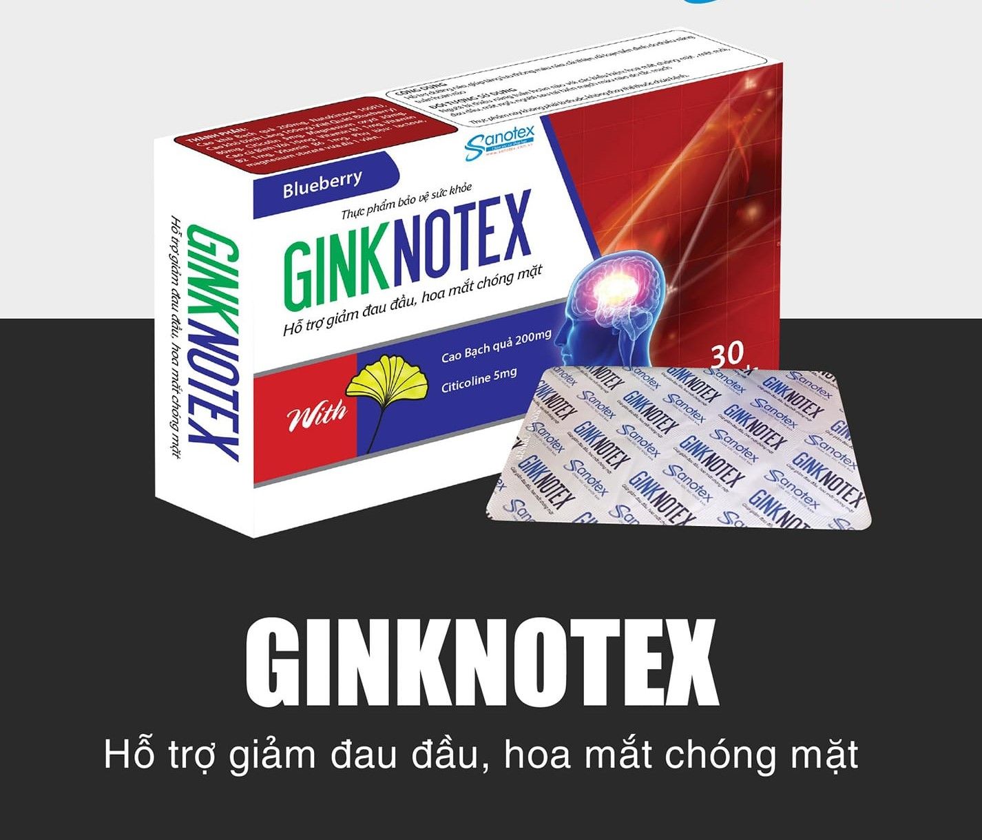 Ginknotex - Cải Thiện Rối Loạn Tiền Đình