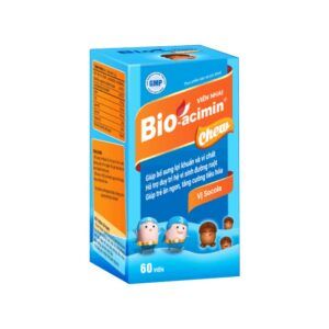 Bio Acimin Chew Lọ 60 Viên - Giảm Rối Loạn Tiêu Hóa