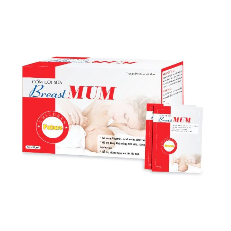 Breast Mum Hộp 30 Gói - Tăng Tiết Sữa Và Chất Lượng Sữa Mẹ