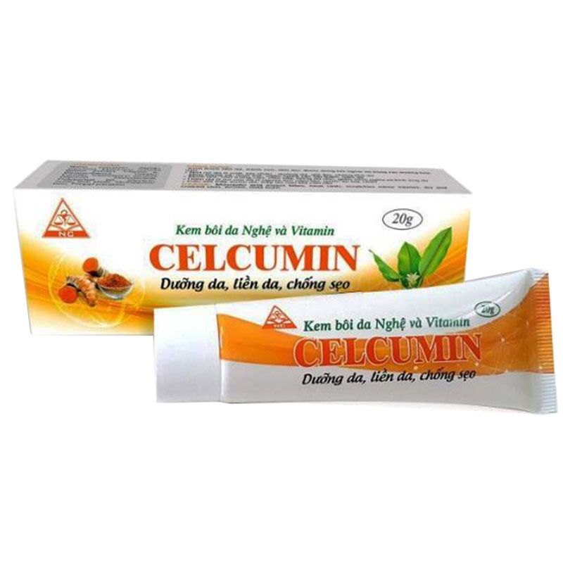 Celcumin Tuýp 20g - Kem Bôi Da Nghệ Và Vitamin
