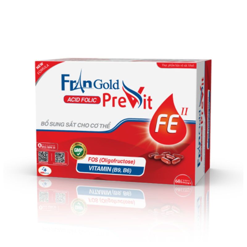 FranGold Previt Hộp 60 Viên - Bổ Sung Vitamin Và Khoáng Chất