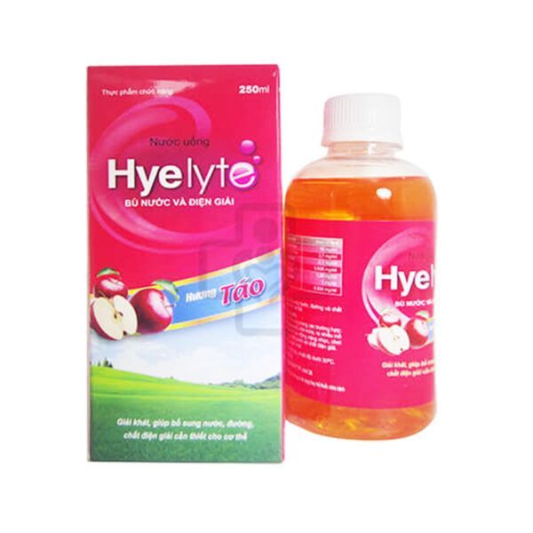 Hyelyte Vị Táo Chai 250ml - Bổ Sung Khoáng Chất Cho Cơ Thể