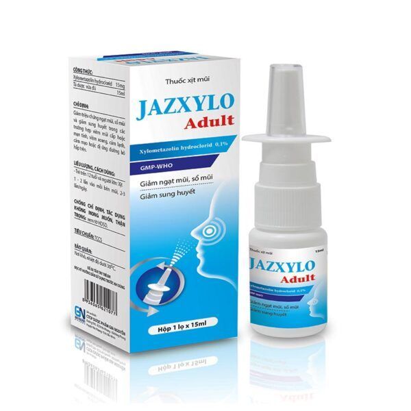 Jazxylo Lọ 15ml - Trị Viêm Mũi, Viêm Xoang