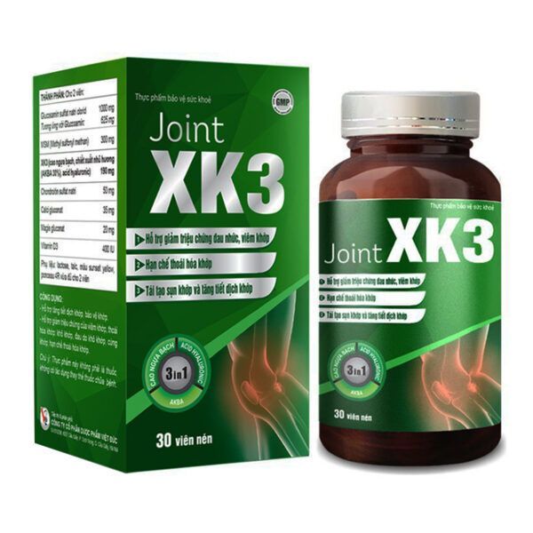 Joint XK3 Hộp 30 Viên - Hỗ Trợ Tăng Tiết Dịch Khớp