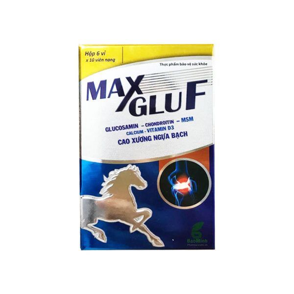 Maxglu F Hộp 60 Viên - Điều Trị Triệu Chứng Thoái Hóa Khớp