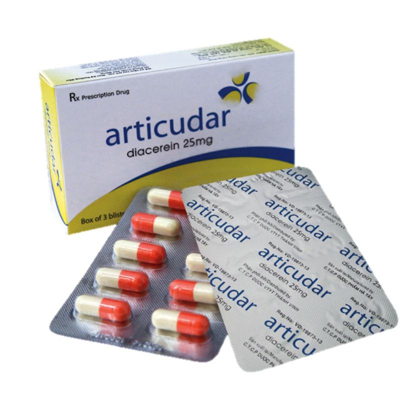 Articudar Hộp 30 Viên - Điều Trị Thoái Hoá Khớp, Viêm Khớp