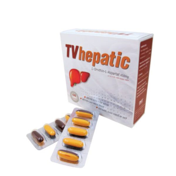 TVhepatic Hộp 60 Viên - Điều Trị Viêm Gan Cấp Và Mãn Tính