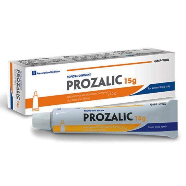 Prozalic Tuýp 15g - Điều Trị Vẩy Nến, Á Sừng