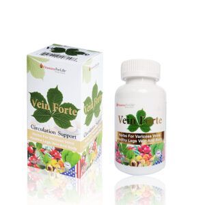 Vein Forte - Thảo mộc cho người giãn tĩnh mạch - Hộp 30 viên