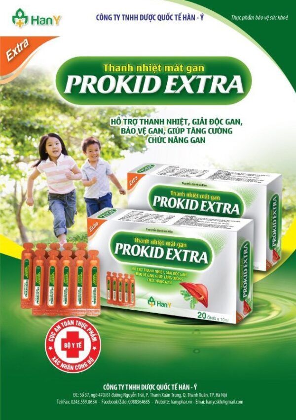 Thanh Nhiệt Mát Gan - Prokid Extra