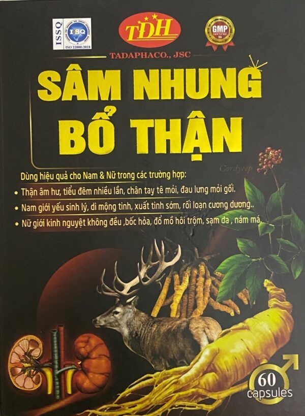 Sâm Nhung Bổ Thận Dành Cho Cả Nam Nữ